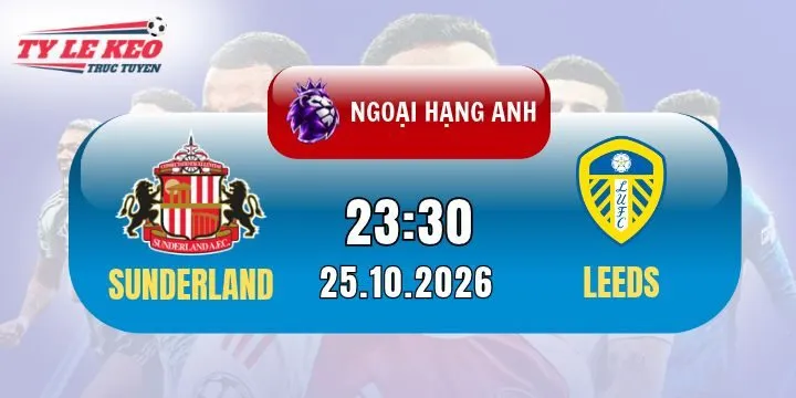Soi kèo Sunderland vs Leeds